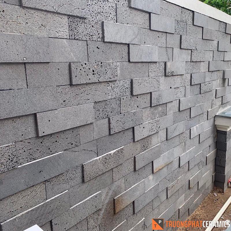 Đá ốp tường ong xám 10×30 3d