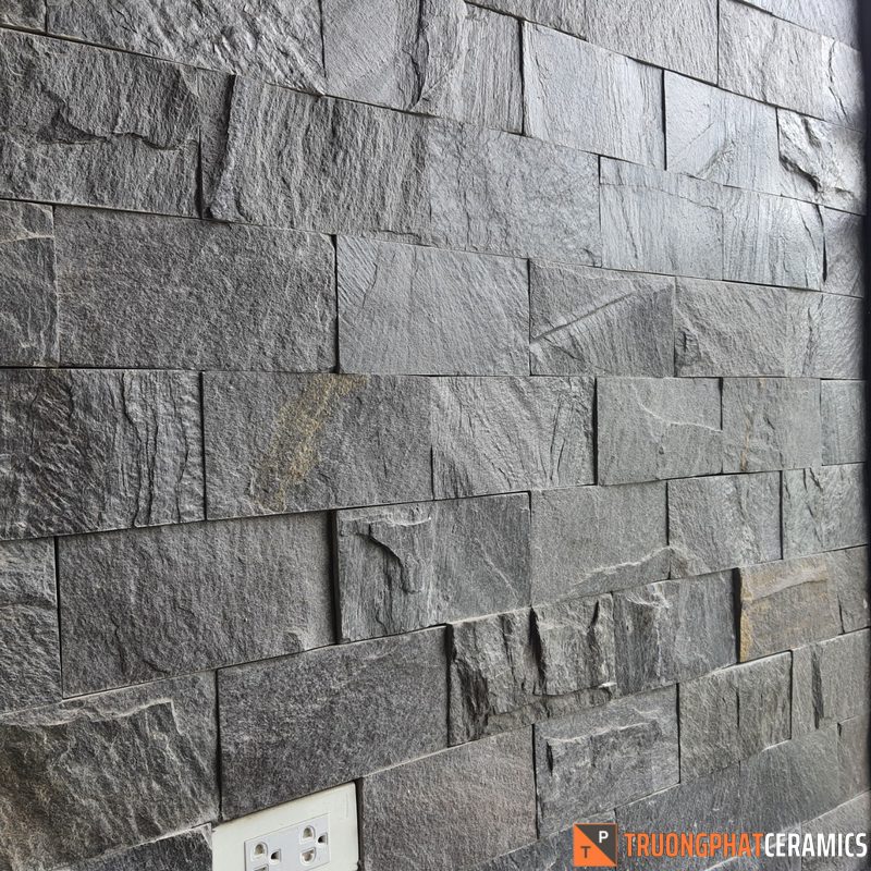 Đá ốp tường slate 10×20