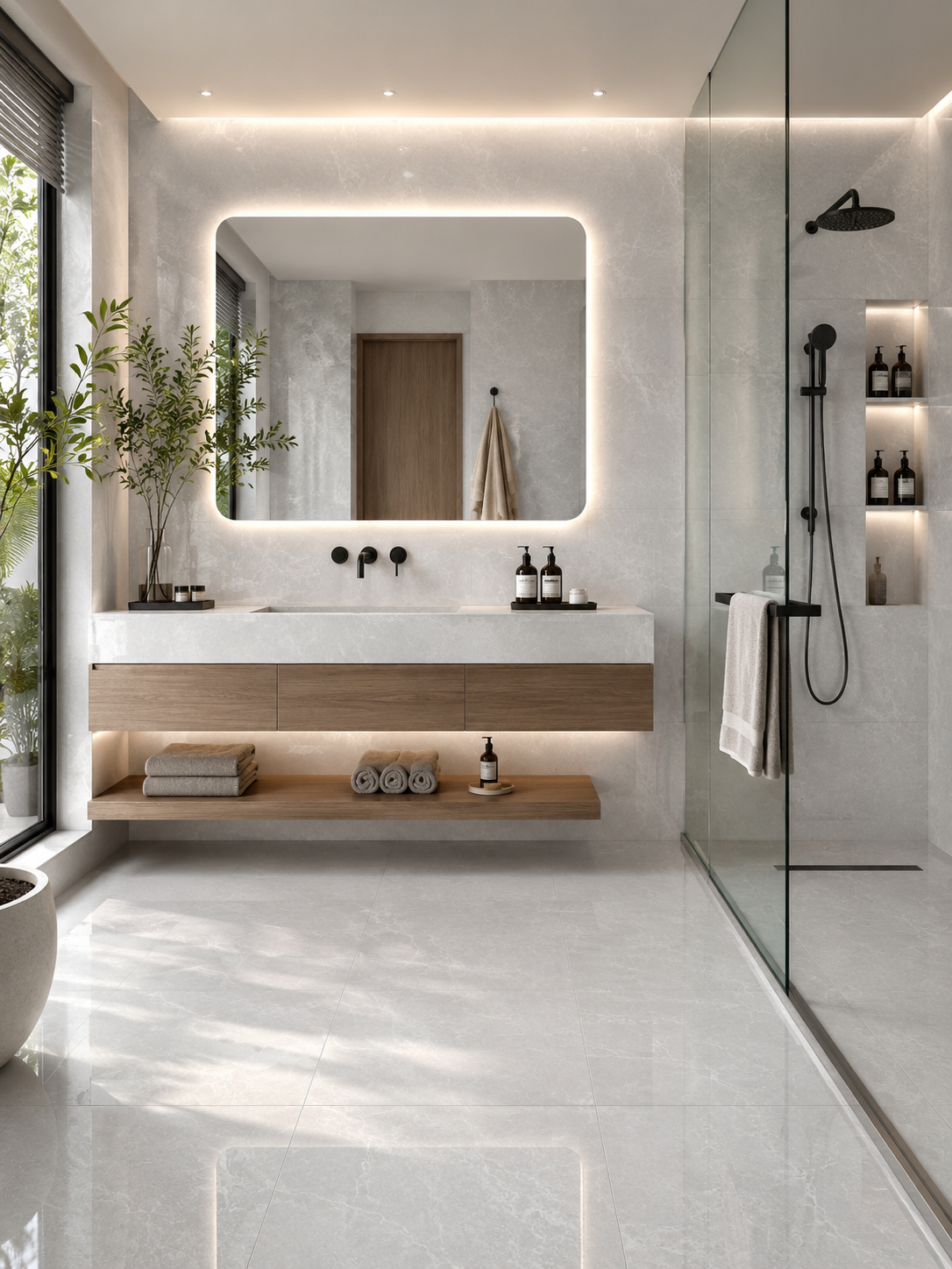 Gạch Ốp Lát KT 600x600 Men Bóng Mã GCT-G66002P