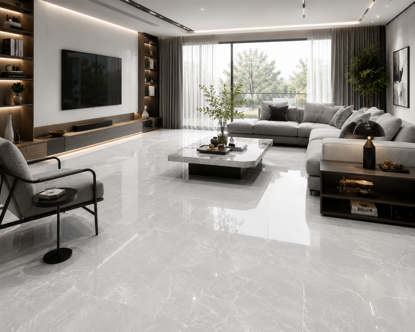 Gạch Ốp Lát KT 600x600 Men Bóng Mã GCT-G66002P