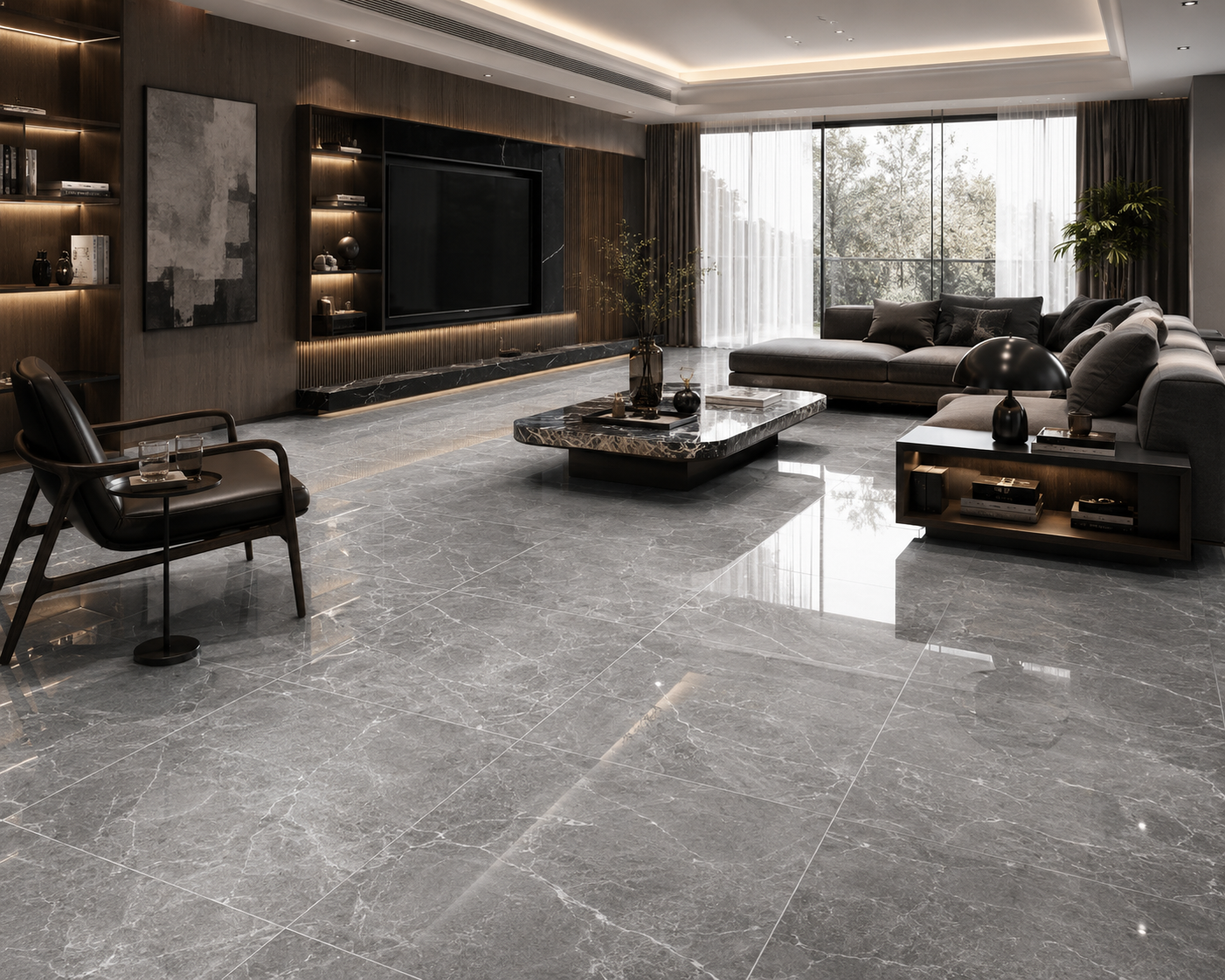 Gạch Ốp Lát KT 600x600 Men Bóng Mã GCT-G66013P