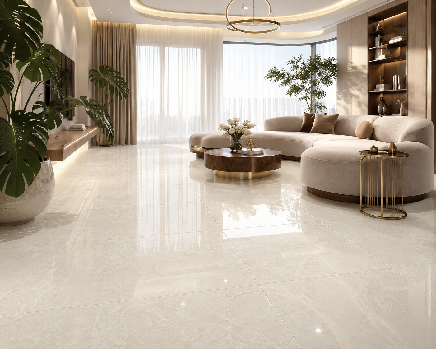 Gạch Ốp Lát KT 600x600 Men Bóng Mã GCT-S66005P