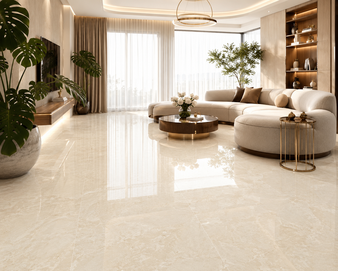 Gạch Ốp Lát KT 600x600 Men Bóng Mã GCT-S66006P