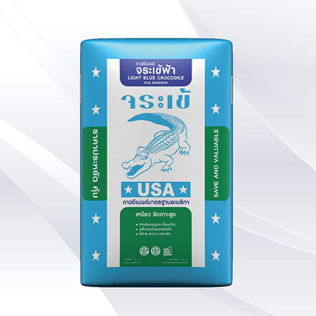 Keo dán gạch Light Blue Crocodile