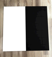 Gạch Ốp Lát 60x120cm Trung Quốc màu đen trắng men mờ 12673 – 12647