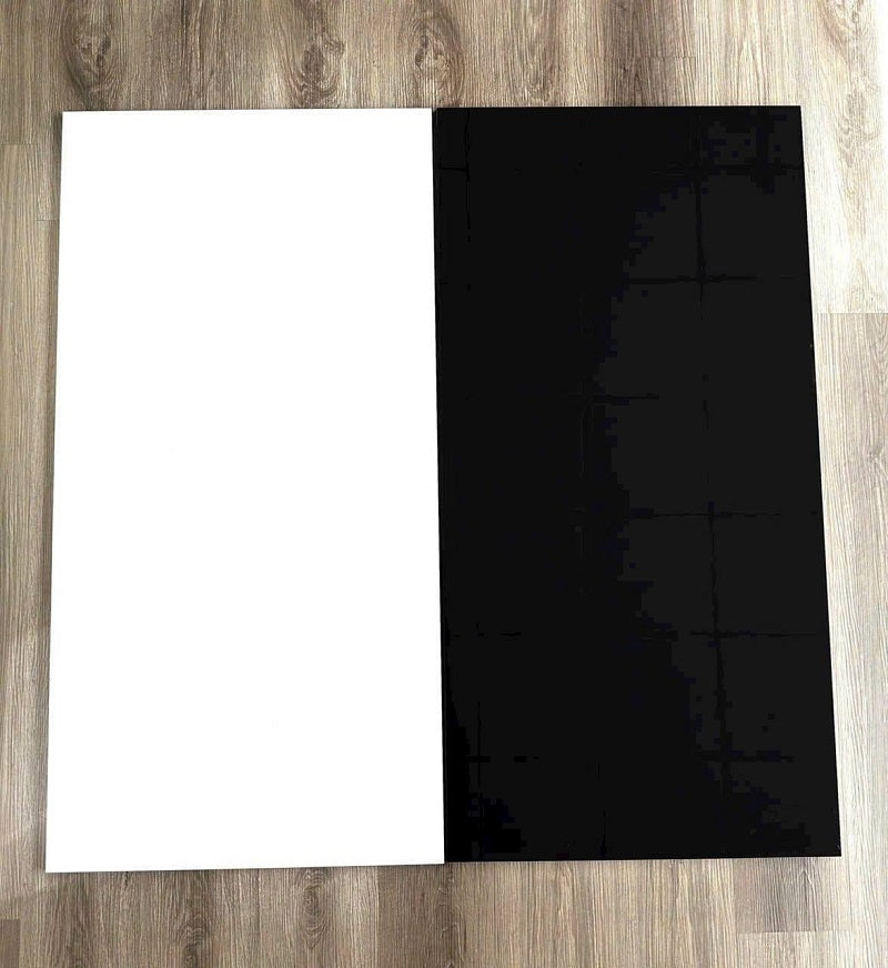 Gạch Ốp Lát 60x120cm Trung Quốc màu đen trắng men mờ 12673 – 12647