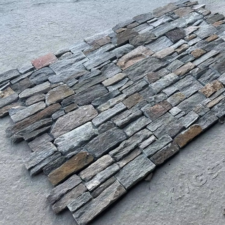 Tấm ốp ván lạng tự nhiên thiết kế hiện đại màu xám mộc mạc, chống ăn mòn axit cho ngoại thất