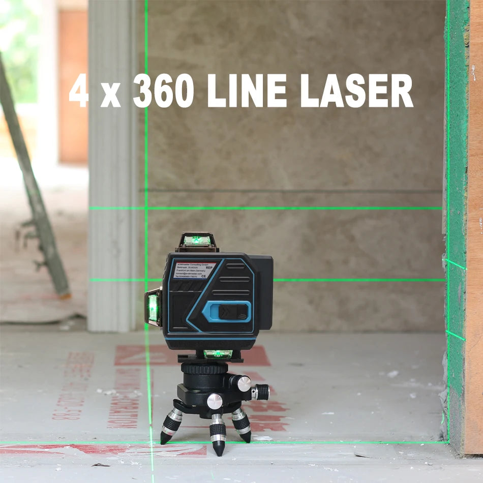Kaitian 360 Máy Cân Laser Có Bộ Nhận 4D 16 Đường Xanh Lục