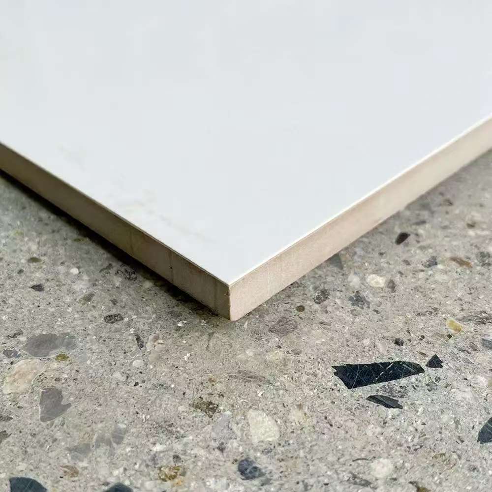 Gạch bán chạy xương sứ tráng men đánh bóng vân đá cẩm thạch 600x1200 Bề mặt sáng dùng cho sàn phòng khách, văn phòng, trung tâm thương mại