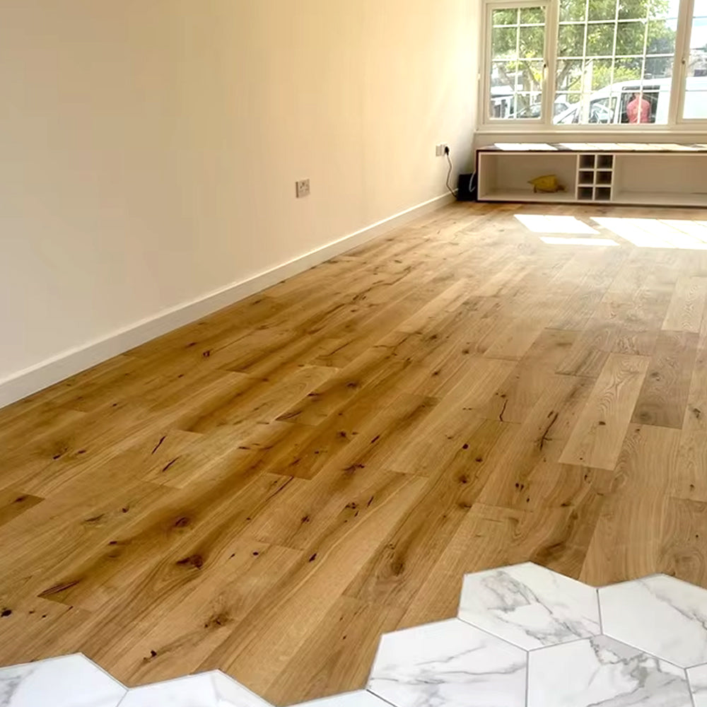 Demax Piso Sàn nhựa SPC nội thất hèm khóa vân gỗ Nhà sản xuất Trung Quốc