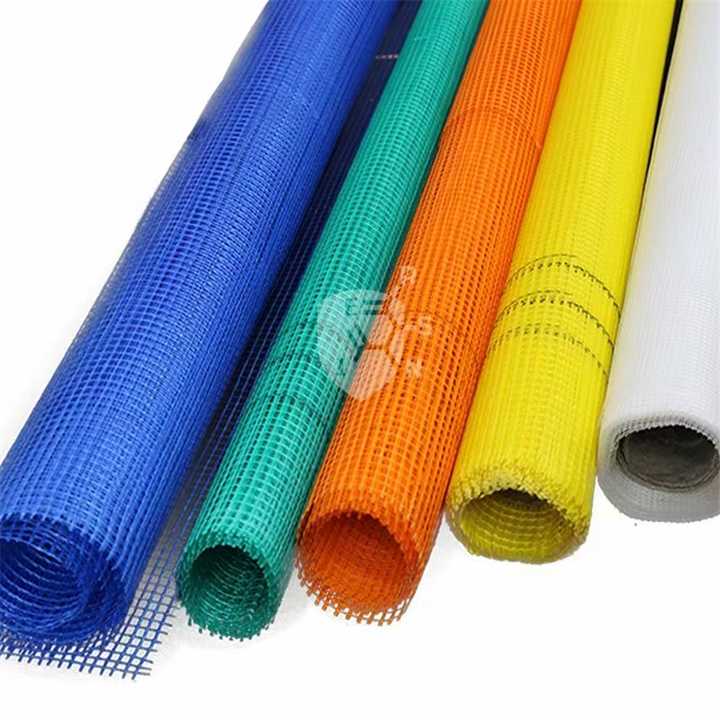 Nguyên liệu thô chất lượng cao Lưới thạch cao sợi thủy tinh chống kiềm cuộn 145gsm Lưới lưới sợi thủy tinh