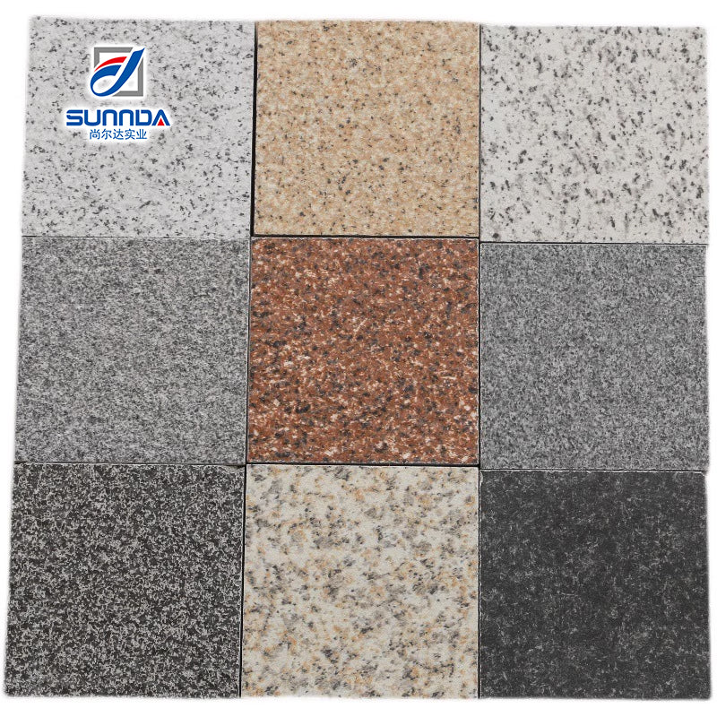 Gạch Lát Ngoài Trời Hồ Bơi Chống Trượt, Men Sứ Nhám Vân Xi Măng, Giả Đá Granite Cổ Điển