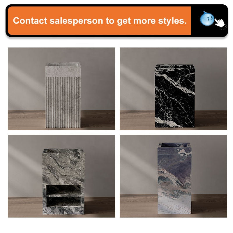 Tostone Tủ lavabo đá cẩm thạch xanh sang trọng Verde Alpi ưu đãi