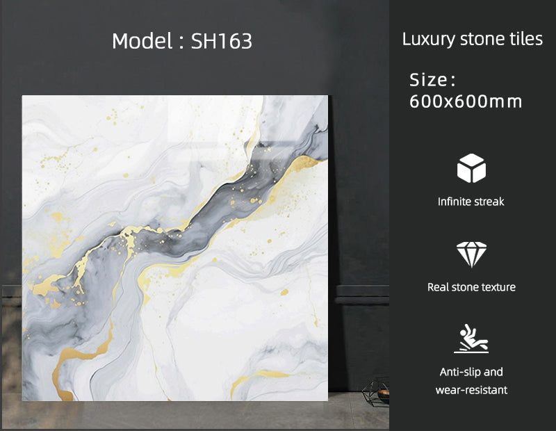 Gạch Ceramic Cao Cấp 600x600 - Hoàn Mỹ Cho Mọi Không Gian