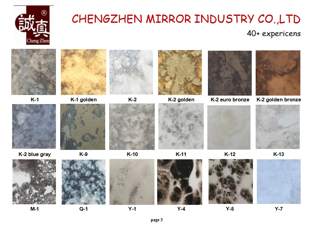 Gương Nghệ Thuật Xanh Cổ Điển Phong Cách Trung Quốc