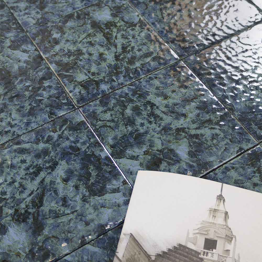 Gạch Mosaic Sứ Vuông Hồ Bơi Kháng Khuẩn Chống Trượt Kháng Axit Chống Mài Mòn Ngoại Thất Thiết Kế Hiện Đại Đá