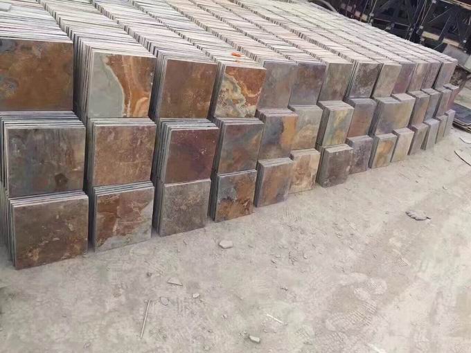 Cung Cấp Trực Tiếp Từ Nhà Máy Gạch Đá Phiến Tự Nhiên Thiết Kế Hiện Đại Hình Vuông Chữ Nhật Dùng Để Ốp Sàn & Tường Biệt Thự Giá Rẻ Từ Trung Quốc