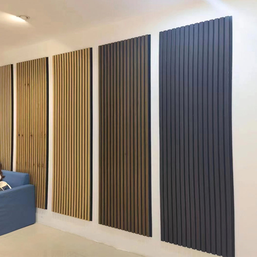 Tấm tiêu âm Akupanel MDF veneer gỗ cách âm cho gia đình và văn phòng