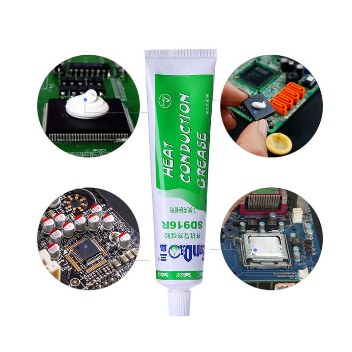 Keo dán silicone dẫn nhiệt chịu nhiệt độ cao RTV một chất lỏng, keo dán silicone dẫn nhiệt