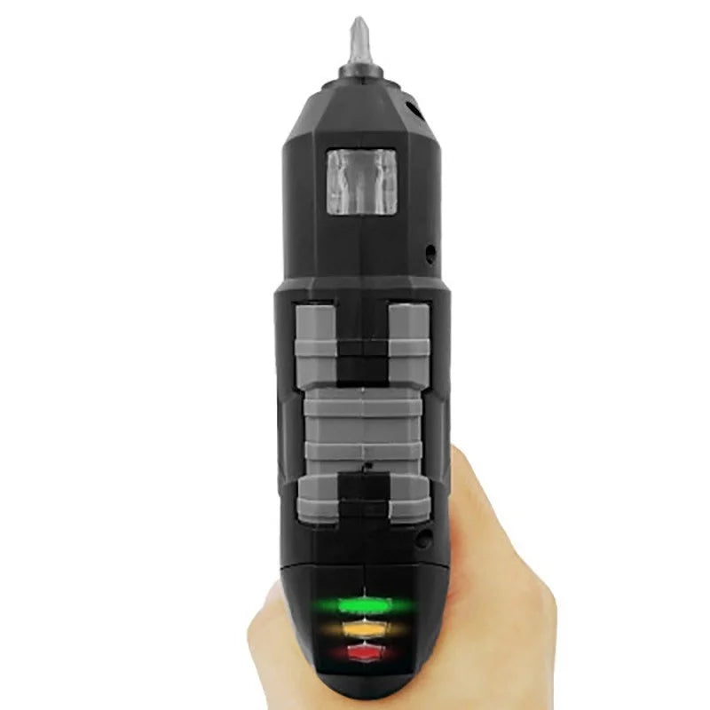 Súng Vít Mini Không Dây Pistol Có Đèn Led Pin Lithium 7 Bộ