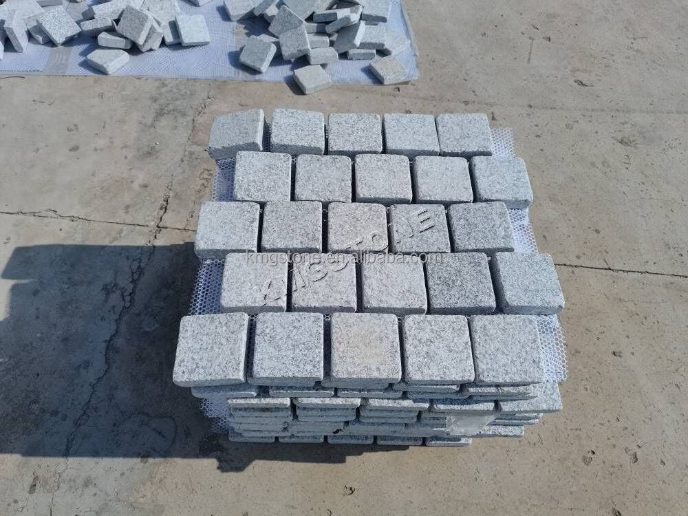 Đá Granite Khò Lửa G603 Xám Nhạt Thảm Lát Đá Cuội Gạch Lát Sàn Ngoài Trời Đánh Bóng Đá Bo Vỉa Hè Khối Đá Tự Nhiên