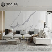 Đá Thiêu Kết Calacatta Trắng 800x2600mm Sang Trọng Hiện Đại