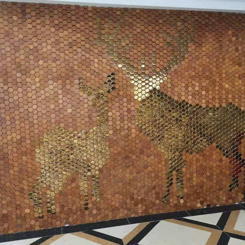 Tấm Ốp Tường Óc Chó Đen Sang Trọng