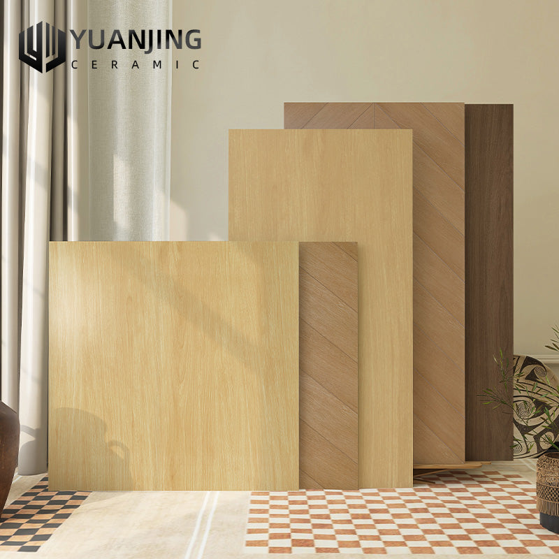 Gạch Sứ Lát Sàn Vân Gỗ Màu Sáng Dịu Nhẹ Chống Trượt Dùng cho Sàn Hồ Bơi, Ngoài Trời, Trong Nhà, Biệt Thự, Khách Sạn, Phòng Tắm