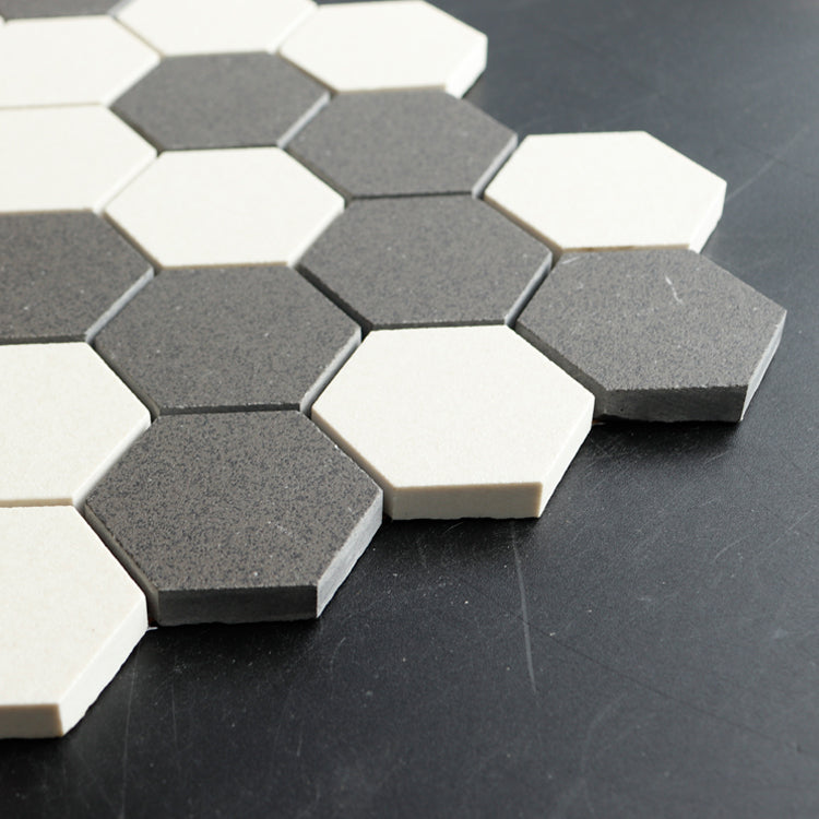 Gạch ốp sàn và tường mosaic sứ hình lục giác mờ chống trượt 30 x 30 cm của Nhà sản xuất Foshan Trung Quốc