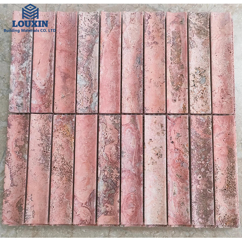 Ưu đãi hấp dẫn: Gạch mosaic đá cẩm thạch xanh tự nhiên vân rãnh 3D ốp lát sàn và tường cho phòng tắm và bếp