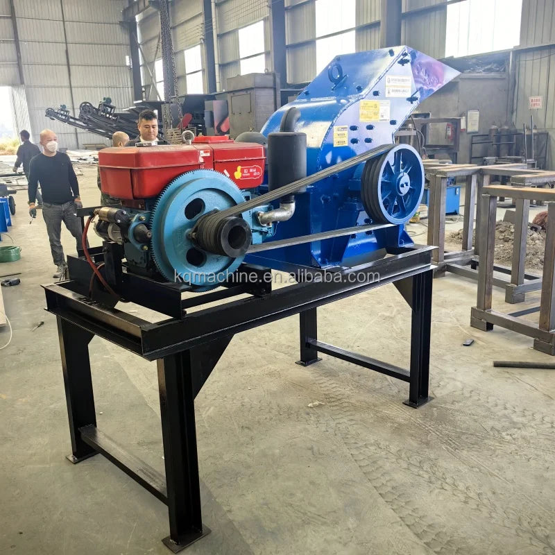 Máy Nghiền Đá Di Động Diesel Mini Cho Khai Thác Đá Cát