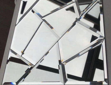 Gạch Mosaic Kính 3D Lấp Lánh Bề Mặt Không Đều Dùng Cho Tường Nền Bếp Gạch Mosaic