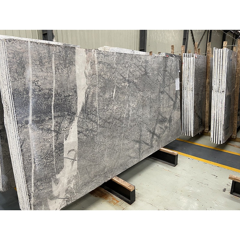 Ngọc Thạch Trắng Xám Ốp Sàn Tường Cao Cấp