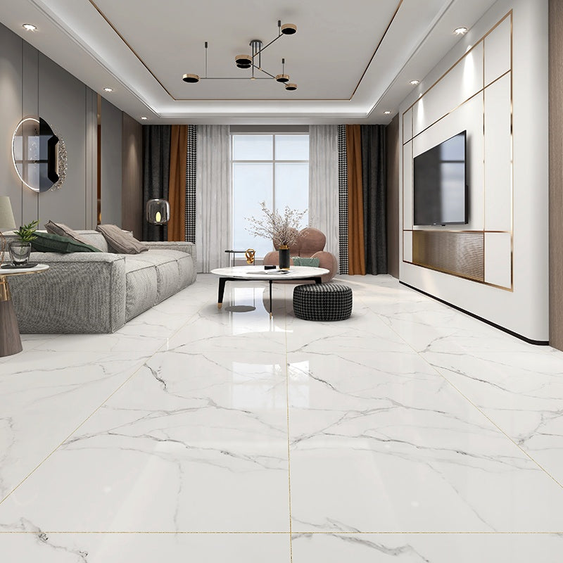 Gạch Tấm Đá Cẩm Thạch Đồng Chất Kích Thước Lớn Sứ Xám Finish Sang Trọng Foshan 750x1500mm, Gạch Ốp Lát Sàn & Tường Trắng Bóng 750x1500mm