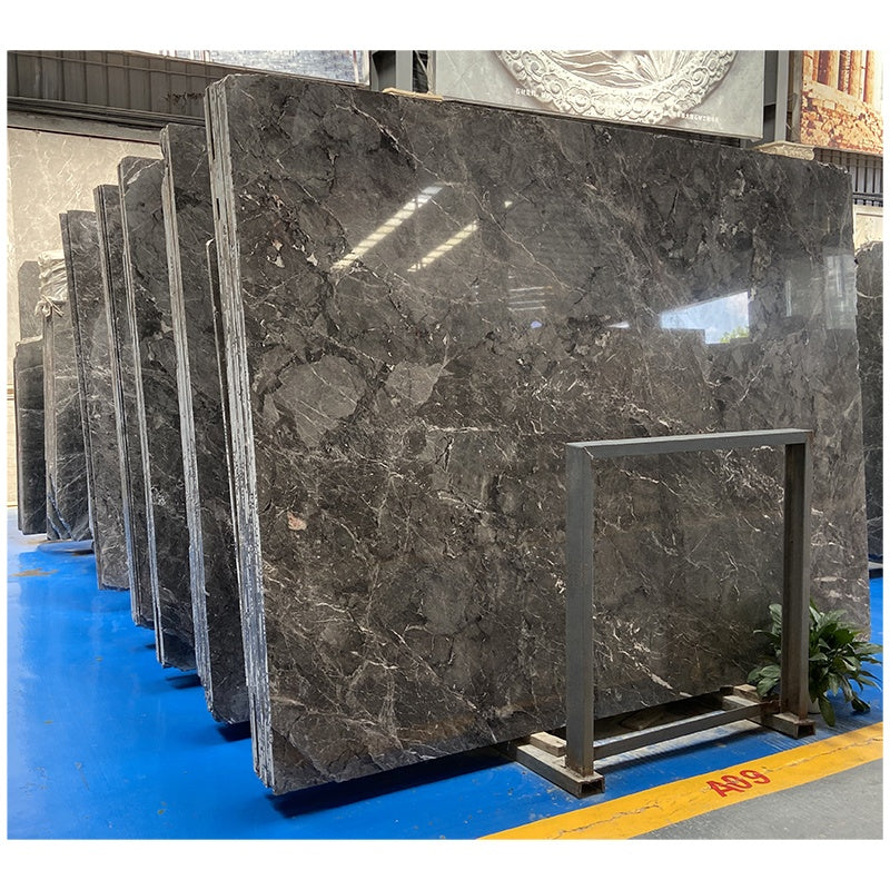 Tấm Đá Cẩm Thạch Thổ Nhĩ Kỳ Nâu Đậm Lát Sàn