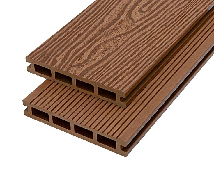 Ván sàn WPC bền bỉ dùng ngoài trời lâu dài, Gỗ composite PVC Óc chó Teak cho lát sàn cao cấp, Sàn gỗ kỹ thuật hèm khóa