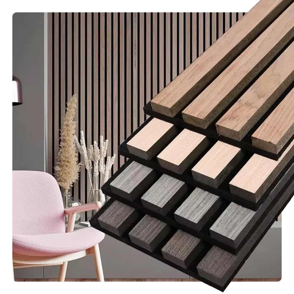 Tấm tiêu âm thiết kế hiện đại trang trí tường phòng khách