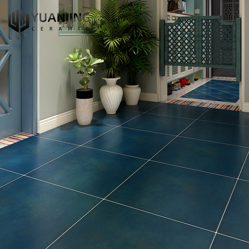 Gạch Sứ Retro Thiết Kế Hiện Đại 500x500mm Phong Cách Đồng Quê Mỹ Cổ Điển Ánh Sáng Dịu Men Kẹo Rạn Băng Phòng Khách