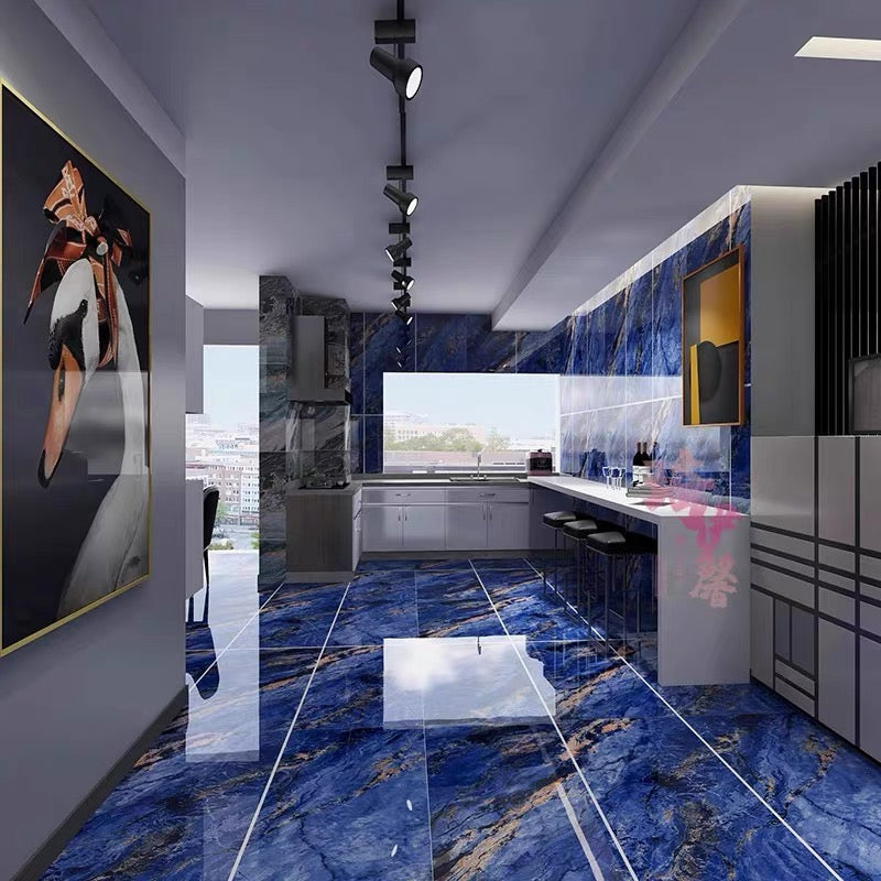 Gạch Porcelain Hạng Sang TOP 600x1200mm Từ Trung Quốc Họa Tiết Vân Đá Liền Mạch Hiện Đại Bề Mặt Bóng Dùng Ốp Tường và Lát Sàn Trong Nhà Cho Không Gian Sống