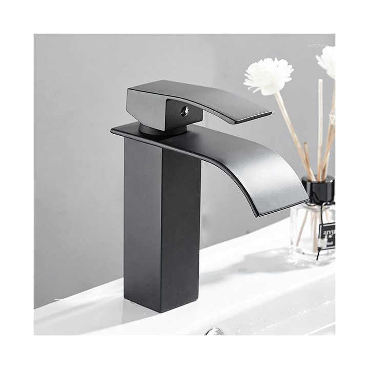 Vòi chậu rửa mặt thác nước bằng thép không gỉ mạ điện cho phòng tắm kh – Daisan Store