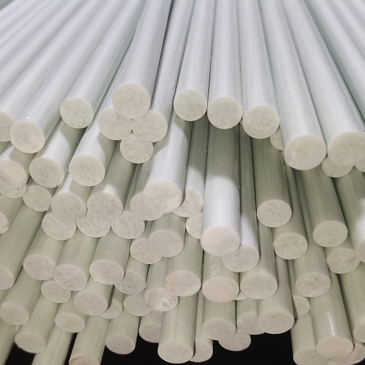 Thanh sợi thủy tinh cường độ cao 2mm 3mm 4mm 4.5mm 5mm Thanh sợi thủy tinh ép đùn Cột cờ sợi thủy tinh Cột xe đạp