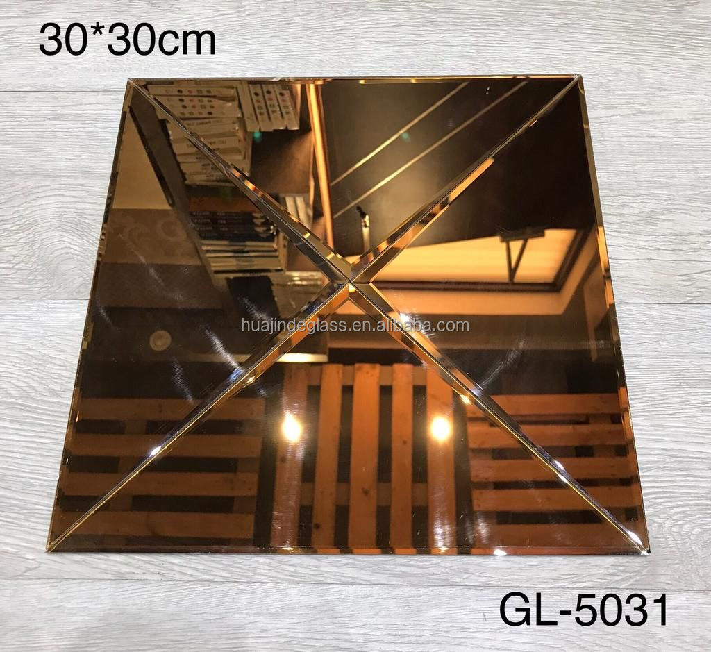 Gạch Mosaic Kính Nghệ Thuật Gương Dùng Cho Tường Phòng Khách