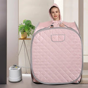 Smartmak Sauna Toan Than Di Dong 2L US Plug Dieu Tu Xa