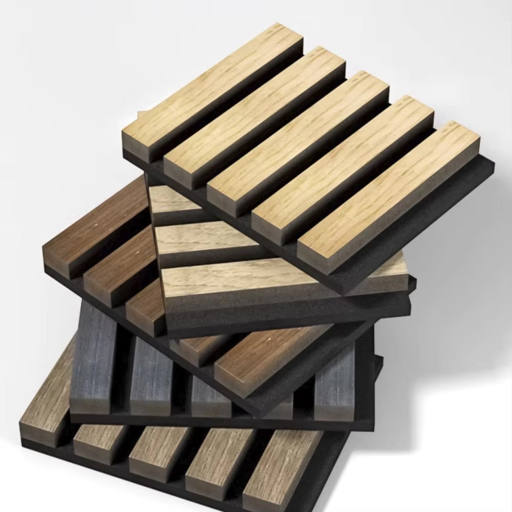 Tấm tiêu âm thiết kế hiện đại trang trí tường phòng khách