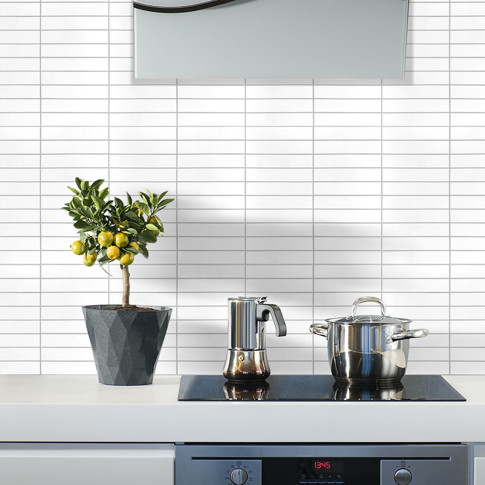 Gạch 3D Mosaic Tự Dán Chống Thấm Nước 4MM