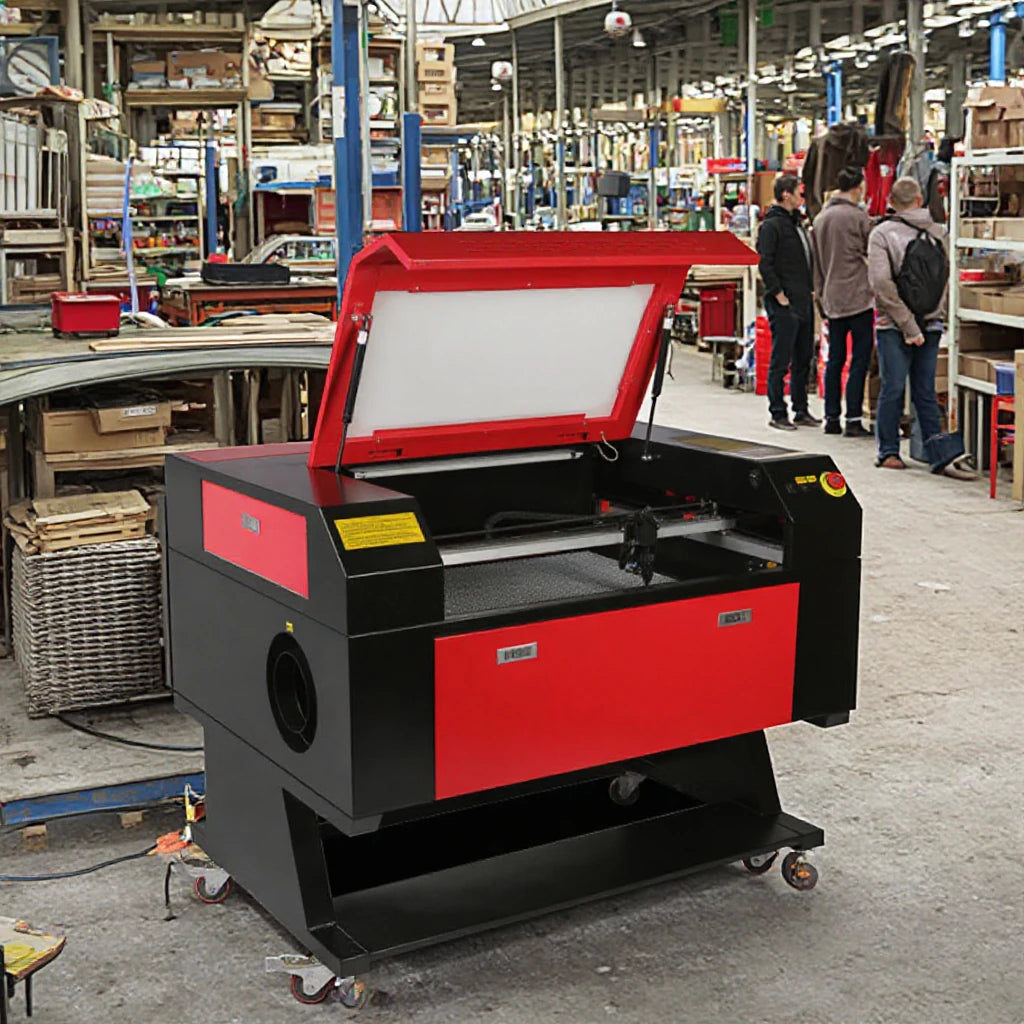 Máy Khắc Laser Đá Granite Vevor SIHAO 7050 Rotary Axis CNC