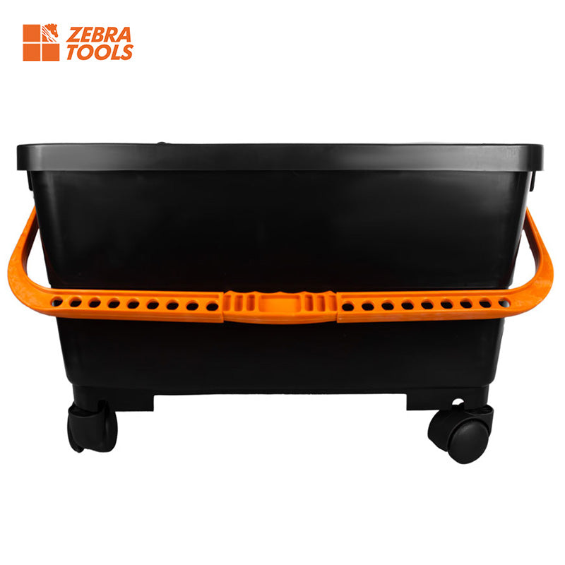 Bộ vệ sinh mạch vữa chịu lực 24L với con lăn kép & miếng bọt biển lưới để chăm sóc gạch