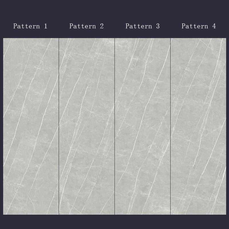 Phiến đá nung kết lớn trắng bóng đồng chất đánh bóng toàn phần tráng men mô phỏng vân đá cẩm thạch tự nhiên họa tiết vô hạn nhà máy