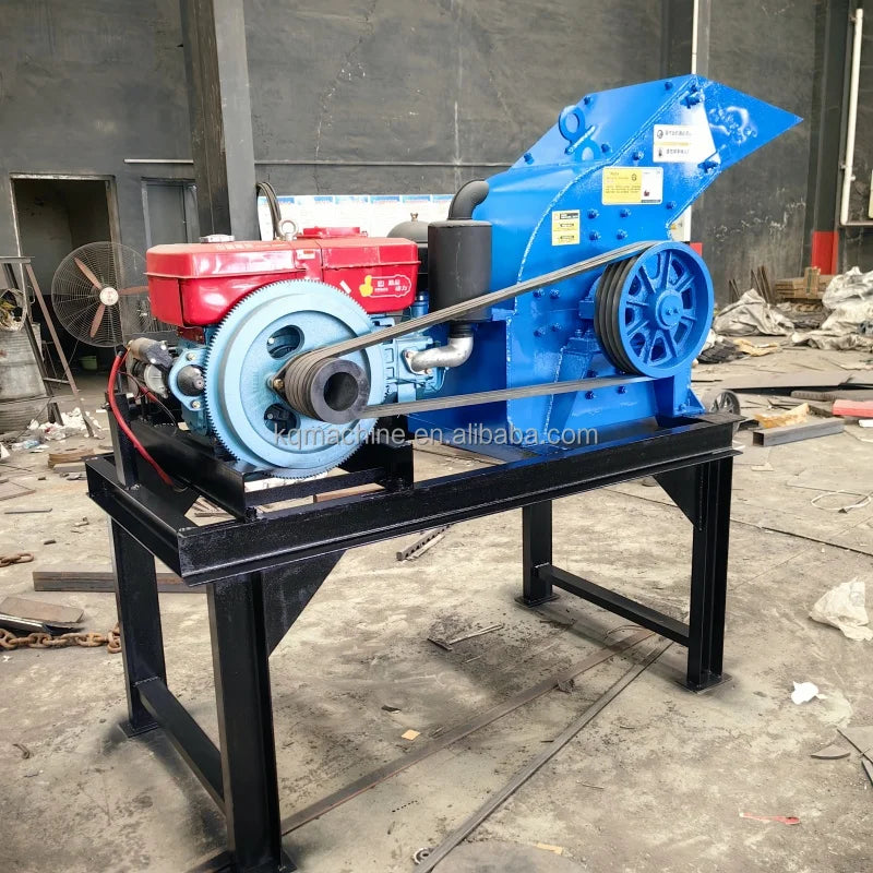 Máy Nghiền Đá Di Động Diesel Mini Cho Khai Thác Đá Cát