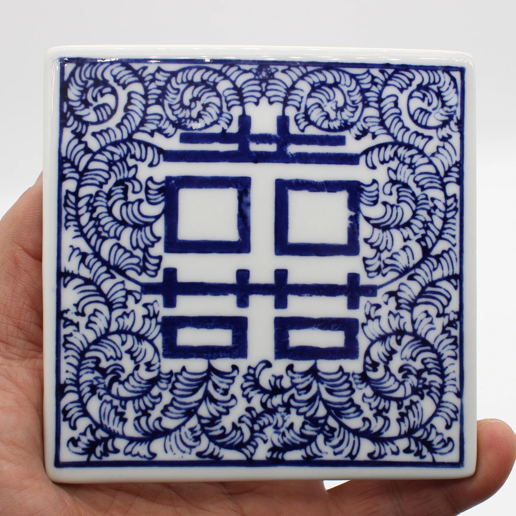 Gạch Men Trang Trí Xanh Trắng - Sắc Màu Ngôi Nhà